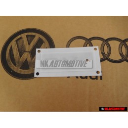 Audi Original V8 Trasero Rotulo Insignia Emblema Cromo - 8E0853601B