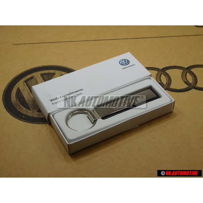 VW Original Llavero Plata/Negro - 000087010K YPN