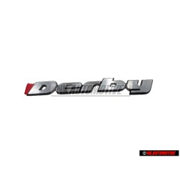 VW Original DERBY Trasero Rotulo Insignia Emblema - 6KM853687 GX2