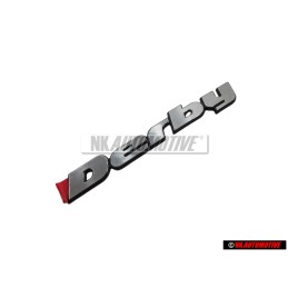 VW Original DERBY Trasero Rotulo Insignia Emblema - 6KM853687 GX2