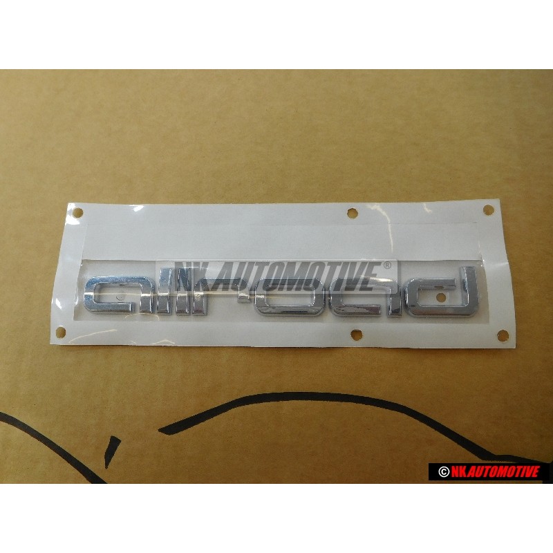 Audi Original ALLROAD Trasero Rotulo Insignia Emblema Cromo - 4Z7853735A 2ZZ