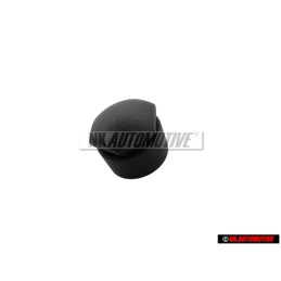 VW Original Capuchon P. Tornillo Rueda Negro Satinado - 8D0601173B 01C