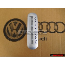 VW Original MULTIVAN Lado Rotulo Insignia Emblema Aluminio - 7E5947415A 72A