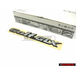 VW Original GOLF GLX Trasero Rotulo Insignia Emblema - 1H6853687AKGX2