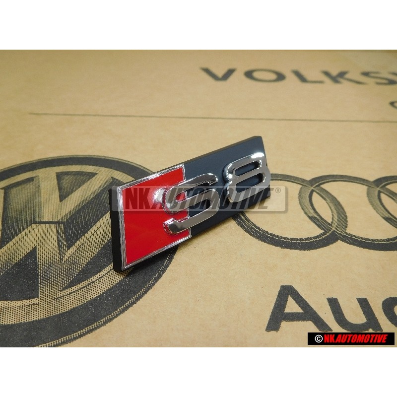 Audi Original S8 Frente Rotulo Insignia Emblema - 4E0853740