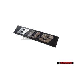 VW Original BUS Trasero Rotulo Insignia Emblema Plata Cepillada - 255853689