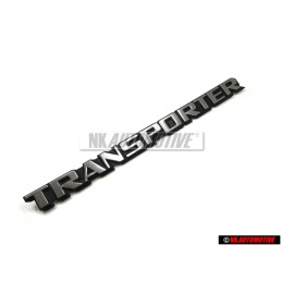 VW Original TRANSPORTER Trasero Rotulo Insignia Emblema - 245853689B