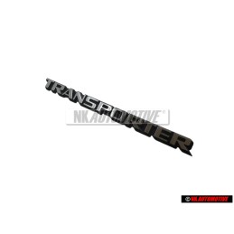 VW Original TRANSPORTER Trasero Rotulo Insignia Emblema - 245853689B