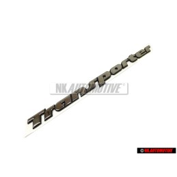 VW Original TRANSPORTER Trasero Rotulo Insignia Emblema Cromo - 701853689E Z10