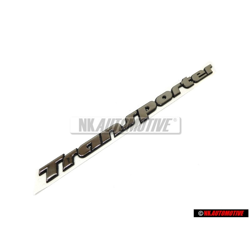 VW Original TRANSPORTER Trasero Rotulo Insignia Emblema Cromo - 701853689E Z10
