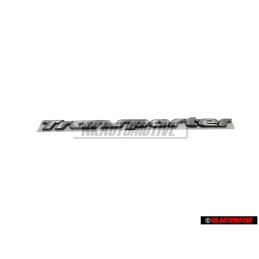 VW Original TRANSPORTER Trasero Rotulo Insignia Emblema Cromo - 701853689E Z10