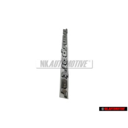 VW Original TRANSPORTER Trasero Rotulo Insignia Emblema Cromo - 701853689E Z10