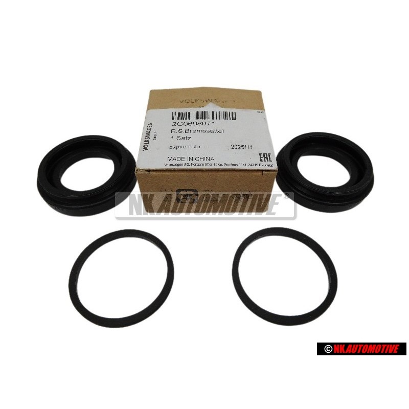 VW Original Juego De Retenes Para Caja De Pinzas De Freno - 2G0698671