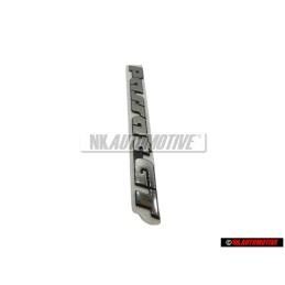 VW Original PASSAT GT Trasero Rotulo Insignia Emblema Cromo - 3A0853687K Z10
