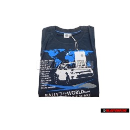 VW Original Camiseta (Caballero) Azul Oscuro/Blanco - 6RV084200D BRL