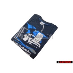 VW Original Camiseta (Caballero) Azul Oscuro/Blanco - 6RV084200D BRL