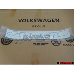 VW Original Rotulo Autoadhesivo Negro Satinado - 701853679 6BX