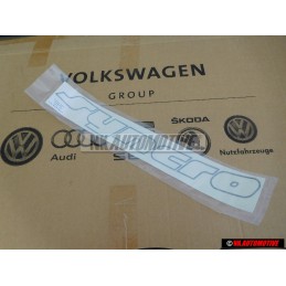 VW Original Rotulo Autoadhesivo Negro Satinado - 701853679 6BX