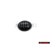 VW Original 6-Velocidades Palanca De Cambio Emblema Negro Cromo- 1K0711144J