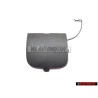 VW Original Cubierta Para Argolla Remolque Negro Satinado - 1K6807441B 9B9