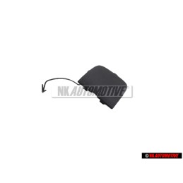 VW Original Cubierta Para Argolla Remolque Negro Satinado - 1K6807441B 9B9