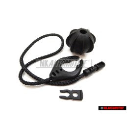 VW Original Banda Retentora Negro Satinado - 5N0863447 9B9