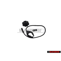 VW Original Banda Retentora Negro Satinado - 5N0863447 9B9