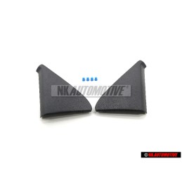 VW Original SET Apa Embellecedora De La Cubierta Del Espejo w/clips - Golf 2