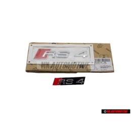 Audi Original SET Rotulo Insignia Emblema Frente & Trasero - RS4 B5 (8D)