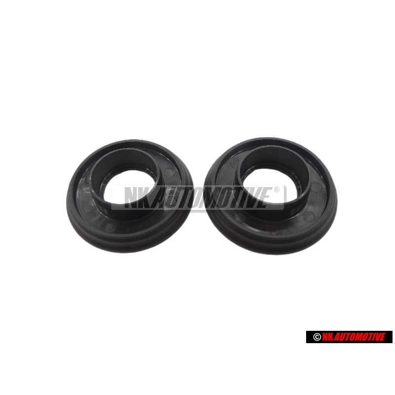 2x VW Original Embellecedor Negro Satinado - 535881680 01C