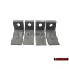 4x VW Original Placa De Fijacion Para Bisagra De Puerta - 191809653