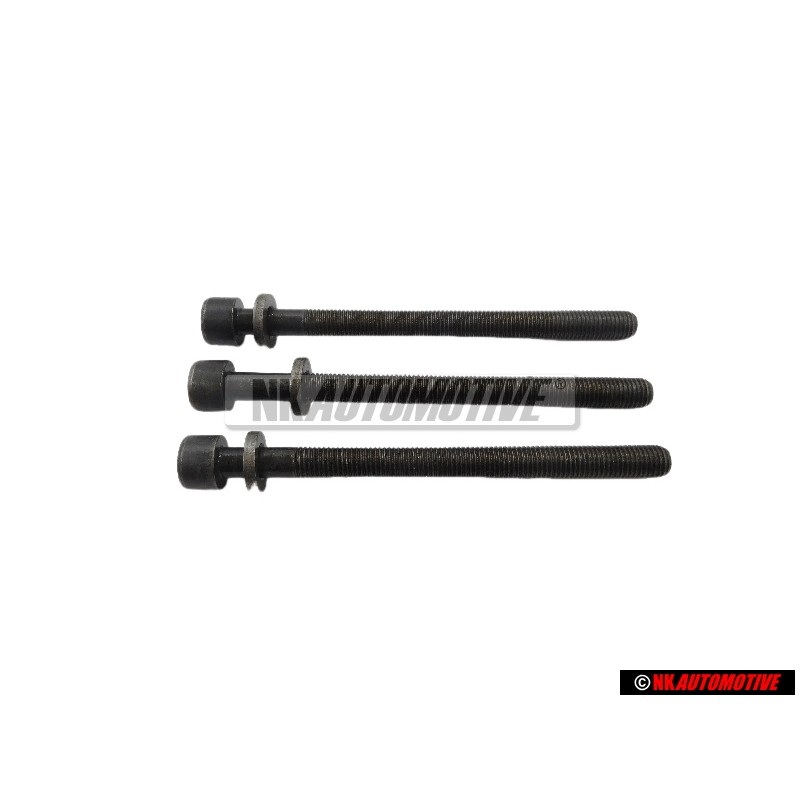 3x VW Original Tornillo Cilindrico Con Cabeza De Estrella Interior - 021103384F