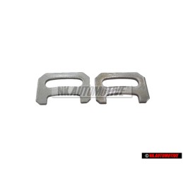 2x VW Original Chapa De Seguridad - 095409669C