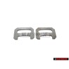 2x VW Original Chapa De Seguridad - 095409669C