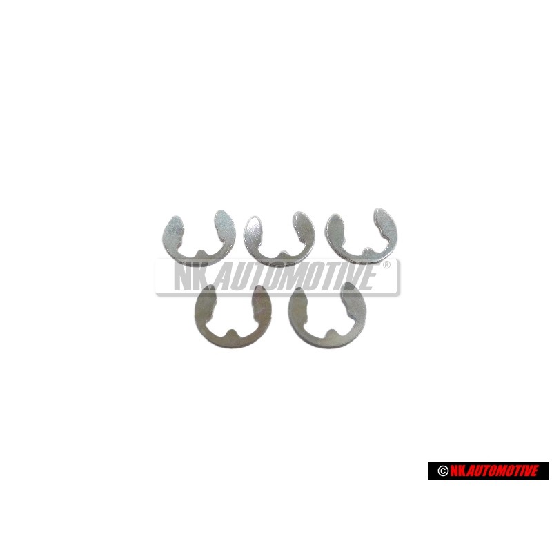 5x VW Original Arandela De Seguridad - N 0124373