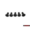 5x VW Original Tornillo Avellan. Hex.Int.Red. 