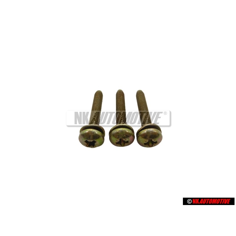3x VW Original Tornillo Alomado (Combi.) - 049903555A