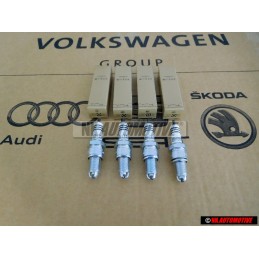 4x VW Original Bujia Encendido 'Longlife' - 101000036AA
