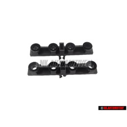 2x VW Original Soporte P. Diodo Luminoso - 357919077