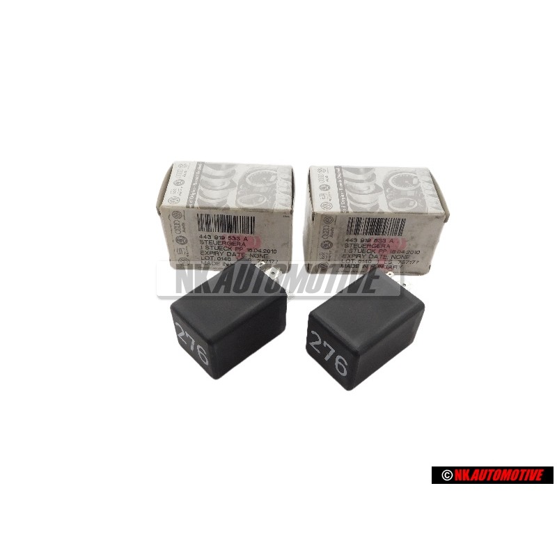 2x VW Original Unidad De Control Para La Calefaccion De Asiento - 443919533A