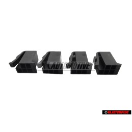 4x VW Original Caja Contacto Plano - 357959869