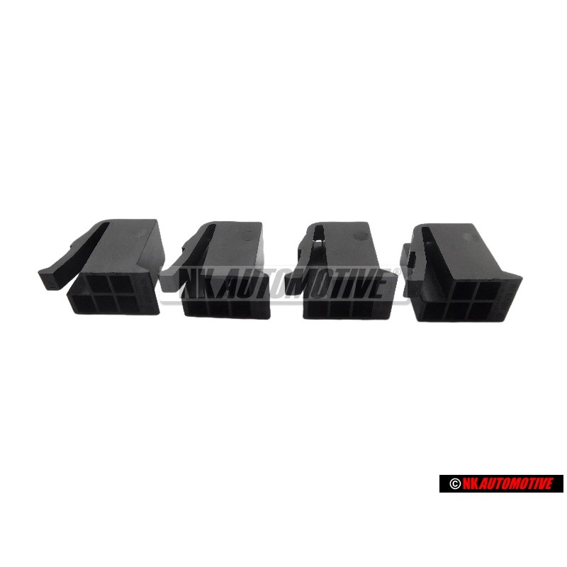 4x VW Original Caja Contacto Plano - 357959869