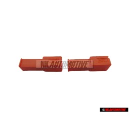 2x VW Original Caja Lenguetas Enchufe Plano - 535972711H