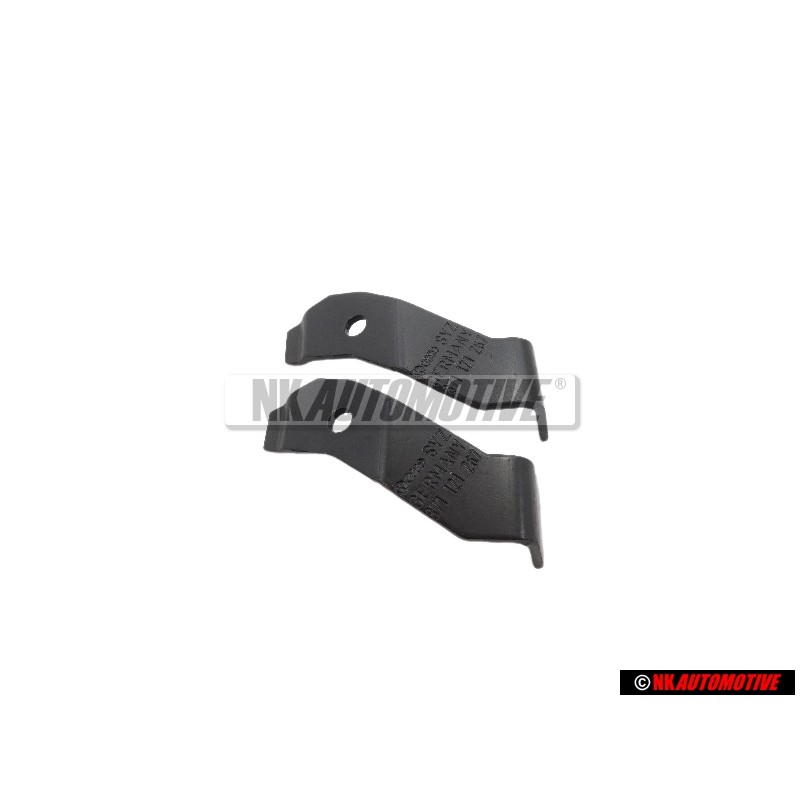 2x VW Original Chapa Soporte - 871121267