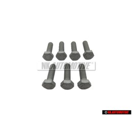 7x VW Original Tornillo Hexagonal - N 01021710