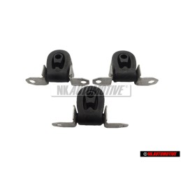 3x VW Original Soporte - 3A0253144