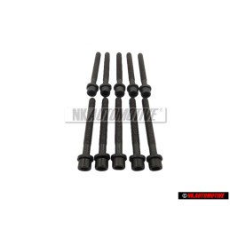 10x VW Original Tornillo Cilindrico - 068103384A