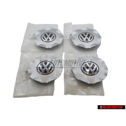 4x VW Original Tapacubos Cromo - 1H0601149S FED