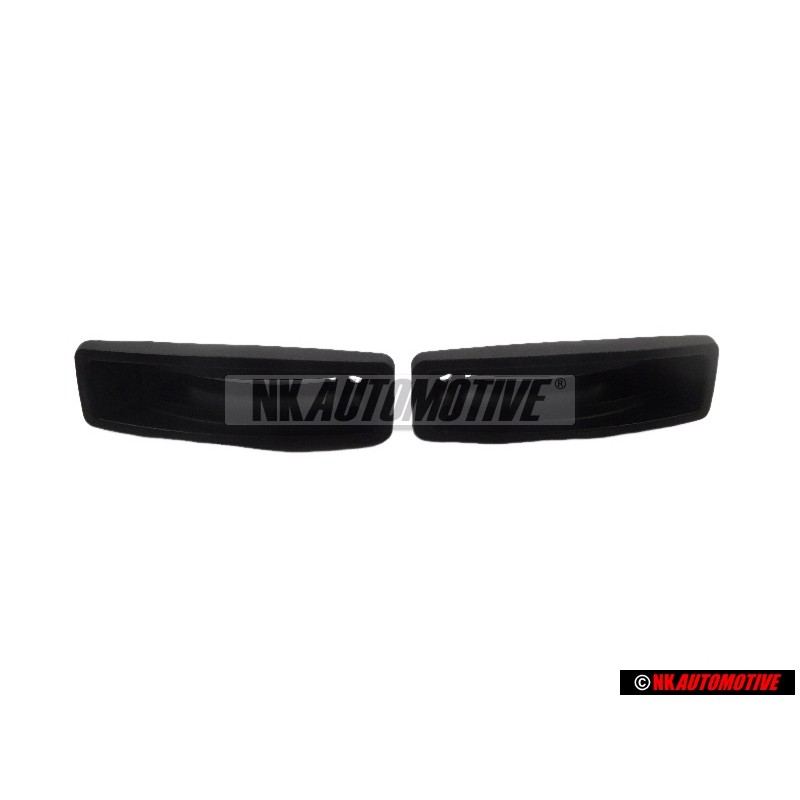 2x VW Original Embellecedor Negro Satinado - 1J3881607 B41