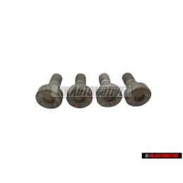 4x VW Original Tornillo Cilindrico Con Cabeza De Estrella Interior - N 90321602
